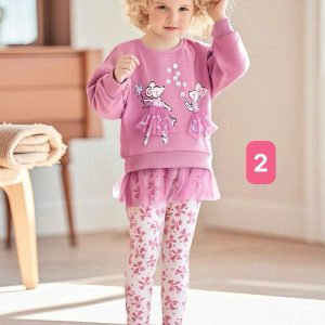 BỘ MẶC NHÀ Littlemaven BÉ GÁI
