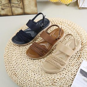 DÉP SANDAL QUAI ĐAN NỮ