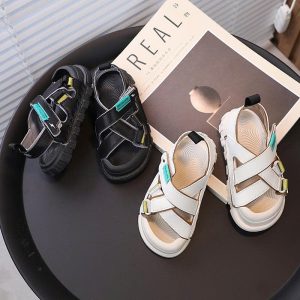 SANDAL QUAI CHÉO TAG XANH CHO BÉ