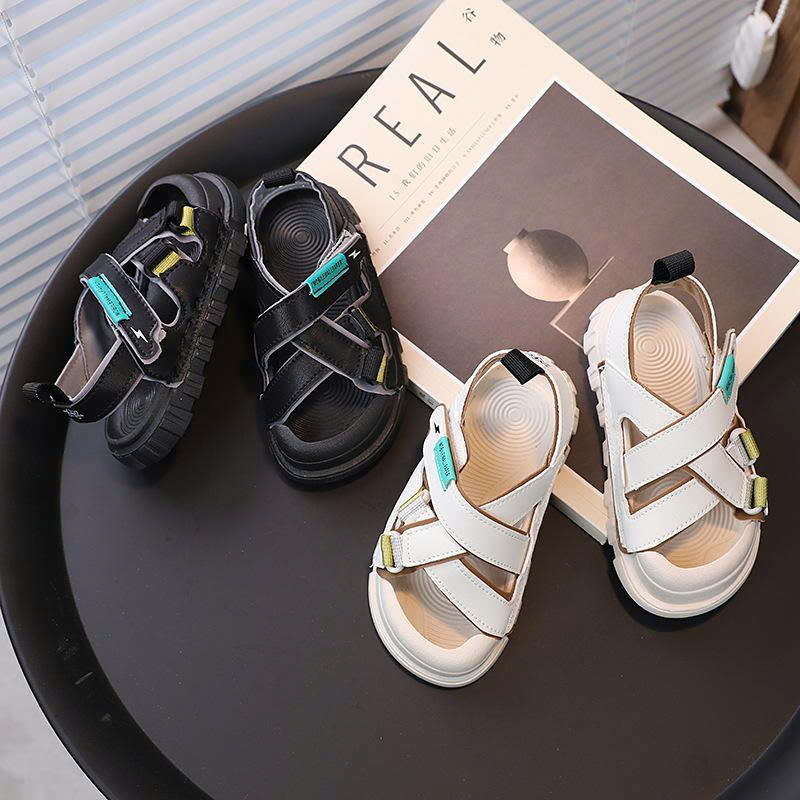 SANDAL QUAI CHÉO TAG XANH CHO BÉ