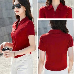 ÁO POLO CỔ V
