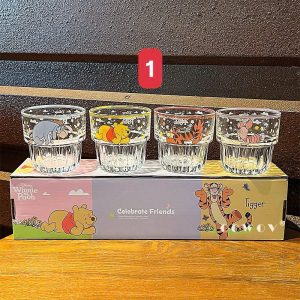 Set 4 cốc thủy tinh Disney xinh xỉu