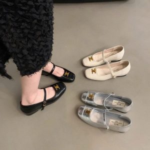 Giày bệt chữ X thời trang Hàn Quốc