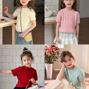 Áo len cộc thừng nhà Ambb cho bé gái