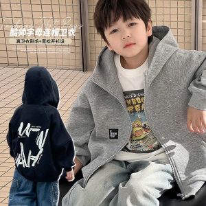 ÁO KHOÁC NỈ AMBB CHO bé trai