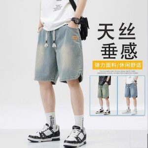 QUẦN SHORT JEAN NAM FORM RỘNG