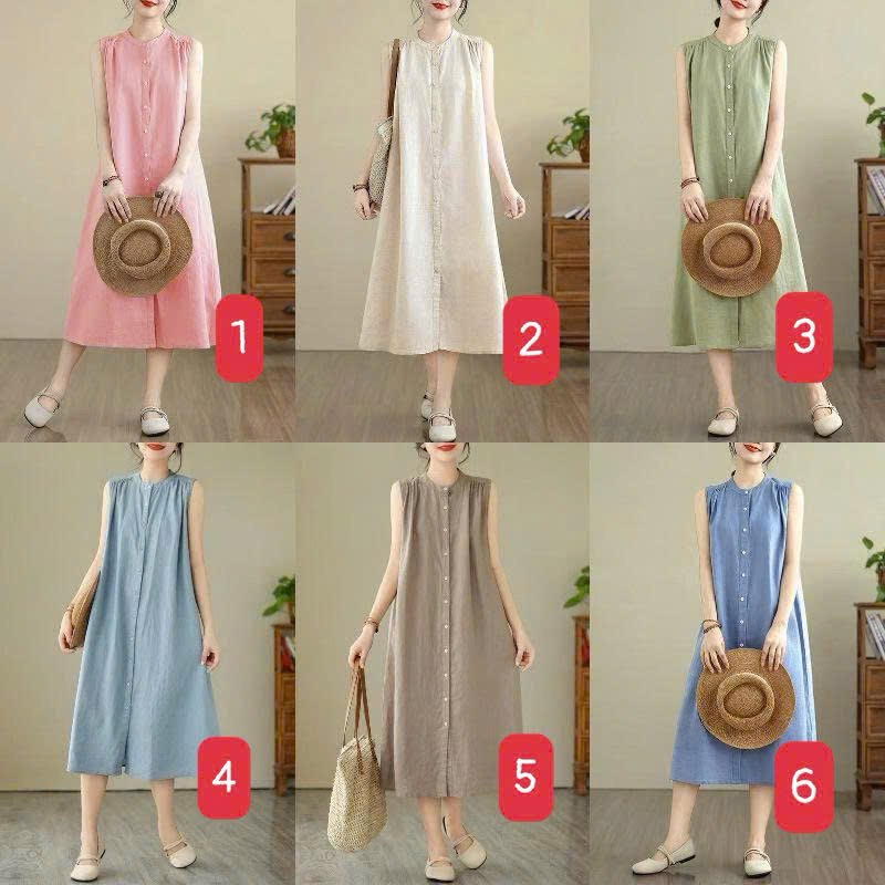 VÁY SUÔNG SÁT NÁCH PHỐI CÚC