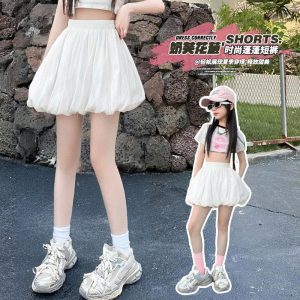 QUẦN SHORT DÁNG BÍ CHO BÉ GÁI
