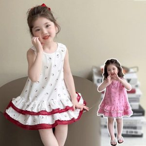 VÁY SÁT NÁCH HELLO KITTY CHO BÉ GÁI