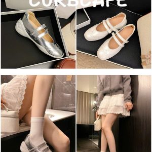 GIÀY MARYJANE DA BÒ ĐỘN ĐẾ 6CM SIÊU ĐẸP