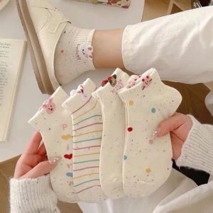 SET 10 ĐÔI TẤT CUTE CHO NỮ