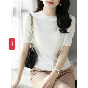 ÁO LEN TAY LỠ CỔ TRÒN