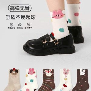 SET 5 ĐÔI TẤT COTTON CUTE CHO BÉ