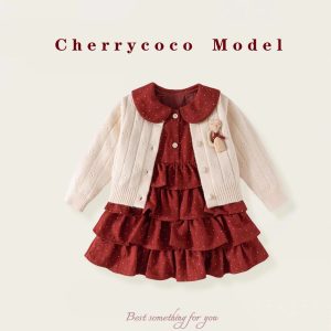 SET VÁY XINH CHO BÉ GÁI CHERRYCOCO