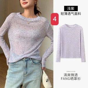 ÁO LEN DỆT KIM MỎNG DÀI TAY