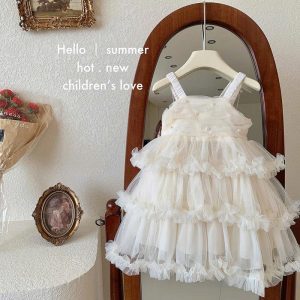 VÁY BÈO TẦNG ĐÍNH NGỌC