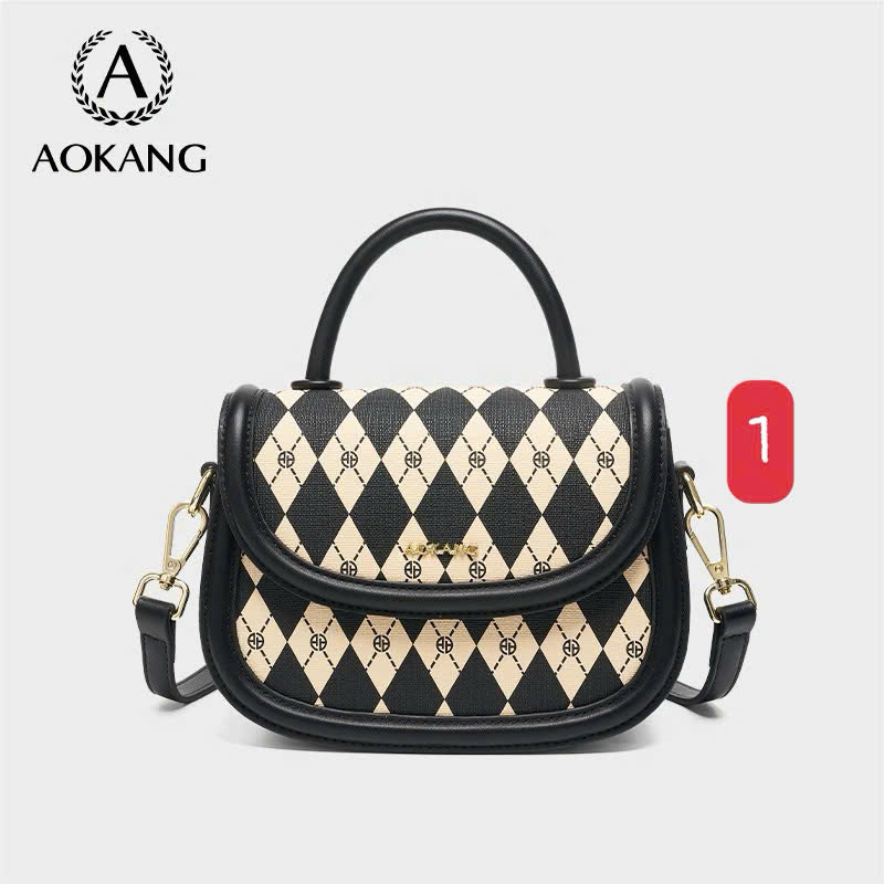 Túi #AOKANG hoạ tiết kẻ caro cực xinhhh
