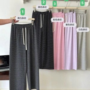 QUẦN SUÔNG ỐNG RỘNG SỌC NGANG