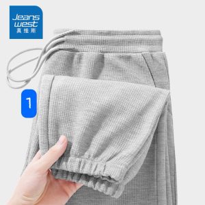 Quần nỉ tổ ong cho nam chính hãng #jeanswest