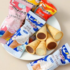 Bánh kem ốc quế socola Miyu