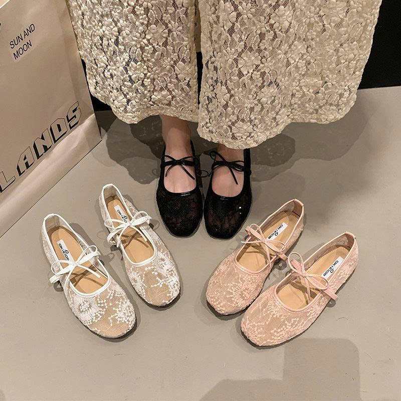 GIÀY LƯỚI ĐẾ BẰNG CHO NỮ