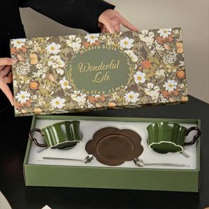 Set tách sứ xinh xắn