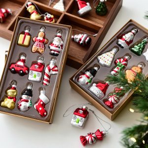 SET CHARM TREO CÂY THÔNG NOEL