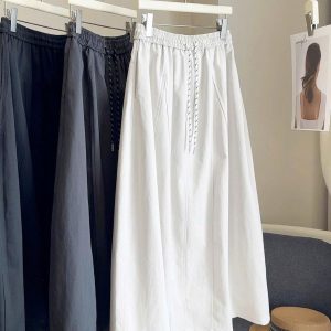 Mã chân váy thô lụa Anna