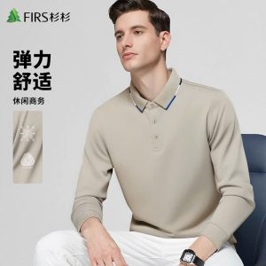 Áo Polo nam dài tay chính hãng FIRS