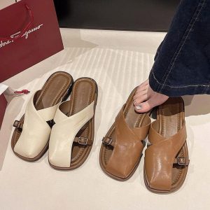 DÉP SỤC HỞ NỬA MŨI ĐẾ MỀM