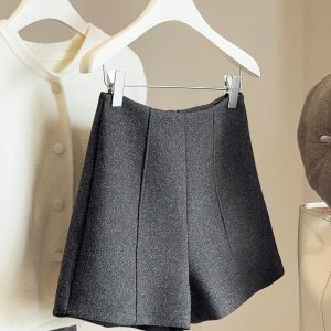 QUẦN SHORT DẠ CẠP CAO ANNA