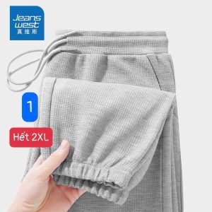 Quần nỉ tổ ong cho nam chính hãng #jeanswest