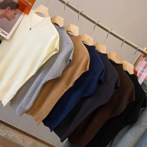 ÁO TAY CỘC CỔ RÙA NHÀ INBLUE