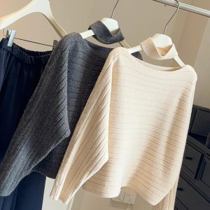 ÁO LEN TRỄ VAI CÁNH DƠI NHÀ ANNA