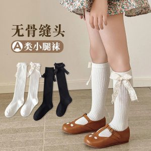 Tất nơ cho bé gái