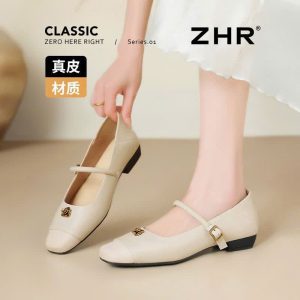 GIÀY BÚP BÊ HOA TRÀ HÃNG ZHR