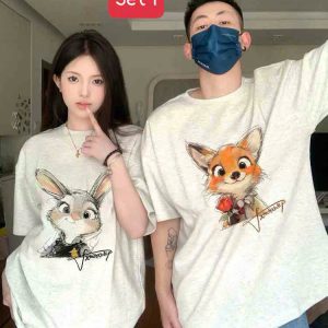 SET 2 ÁO ĐÔI CÁO THỎ