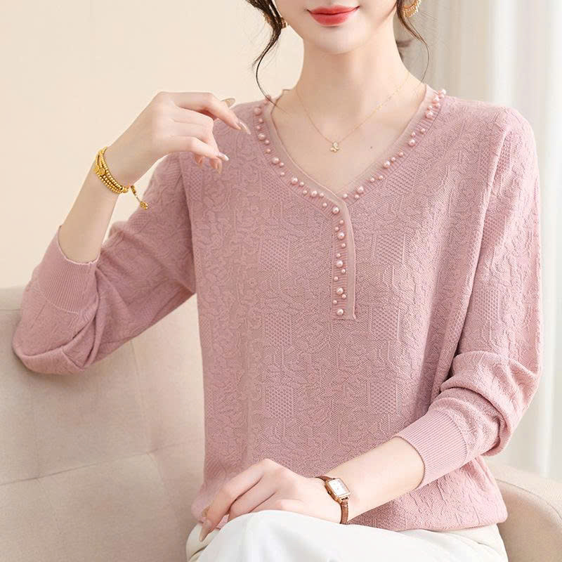 ÁO KIỂU DỆT KIM TRUNG NIÊN QCCC