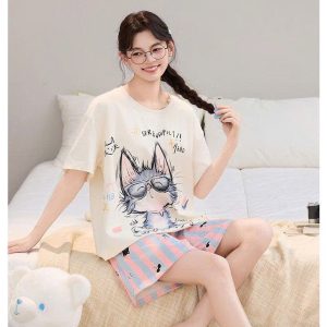BỘ MẶC NHÀ NỮ KÈM BRA