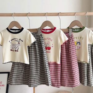 SET ÁO THUN MIX QUẦN CARO BG