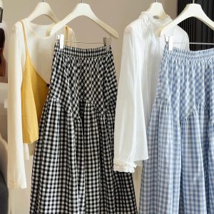 CHÂN VÁY CARO DÁNG DÀI ANNA