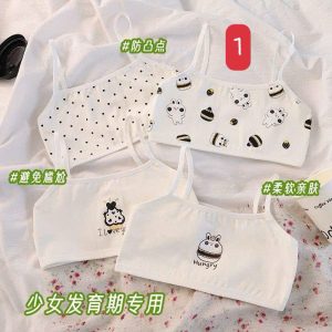 SET 4C ÁO LÓT CHO BÉ GÁI MỚI LỚN