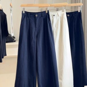 Mẫu quần suông ống rộng anna