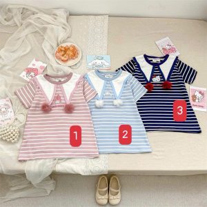 VÁY SUÔNG KITTY KẺ NGANG