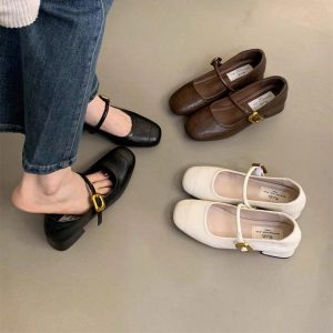 GIÀY MARYJANE MŨI TRÒN