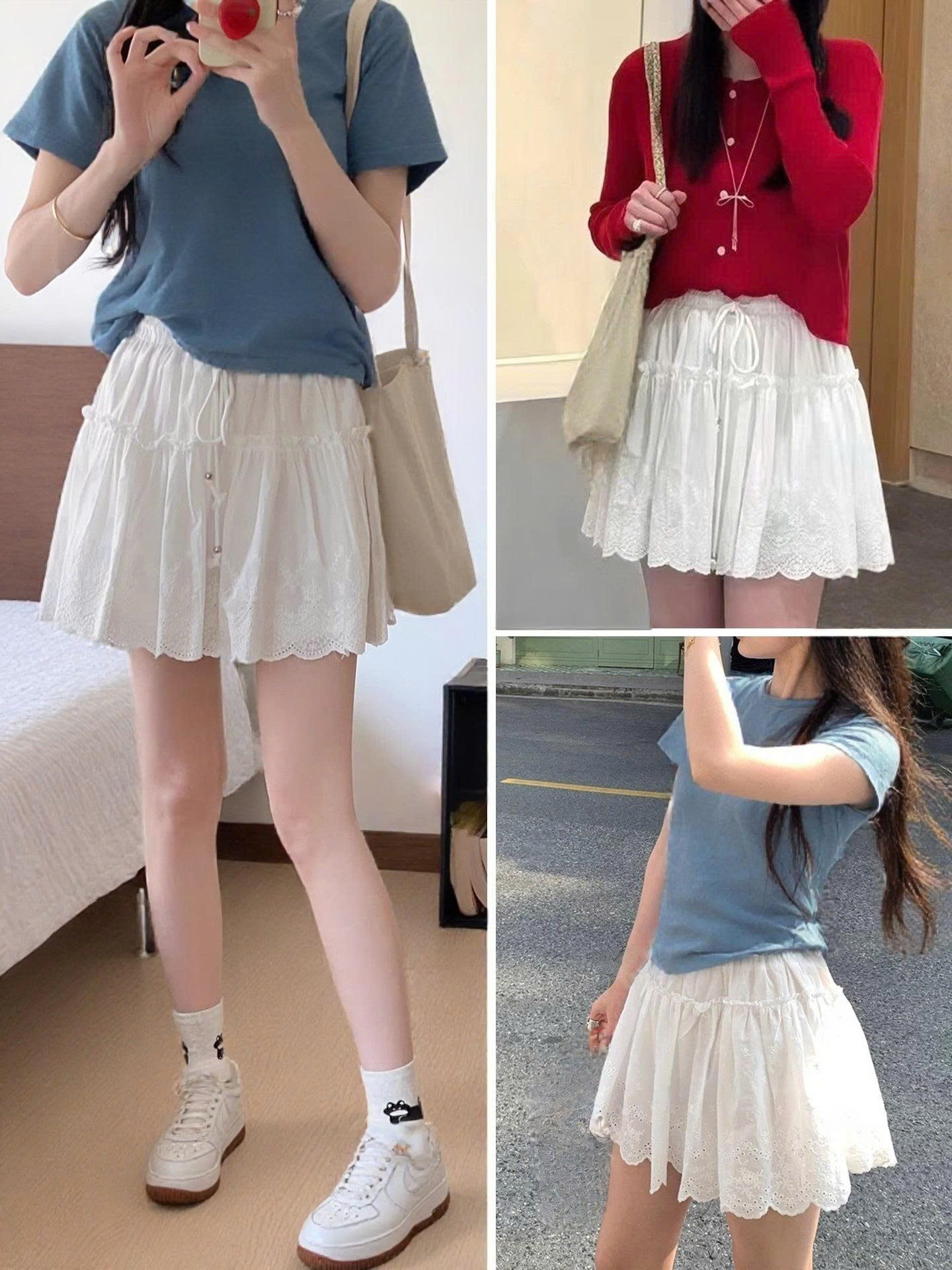 CHÂN VÁY HỌA TIẾT REN ANNA