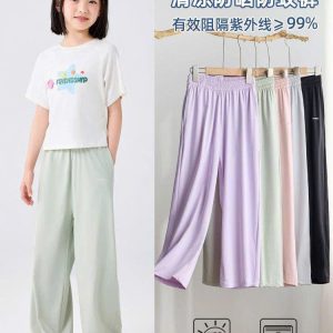 QUẦN ỐNG RỘNG CHỐNG NẮNG CHO BÉ