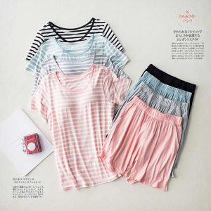 BỘ KẺ COTTON KÈM BRA