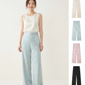 QUẦN LỤA ĐŨI SUÔNG THÊU NỔI