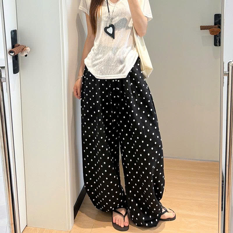 Quần ống suông chất đũi